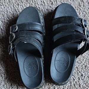 Dr. Martens Black Sandals